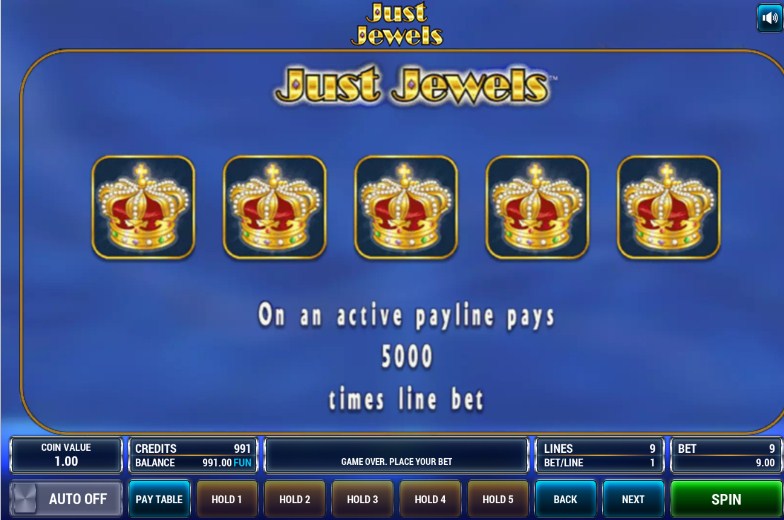 бесплатный игровой автомат just jewels deluxe novomatic